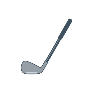 Golf Club Icon Vector Illustration Isolated on White Background