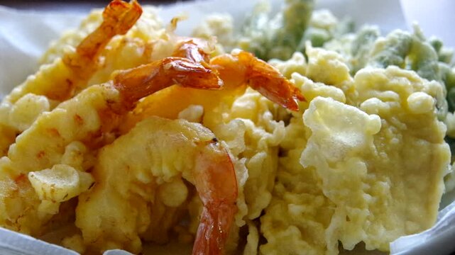 天ぷら, 天婦羅, 和食, 家庭料理, 海老の天ぷら