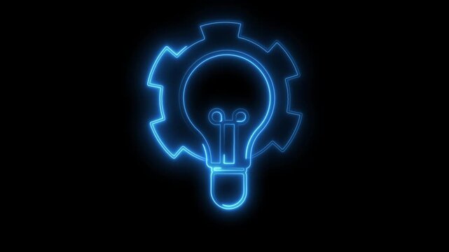 Creative design innovation tools pulse sapphire lightbulb concept icons on black. Professional business planning directories include a creative design innovation tools layout.
