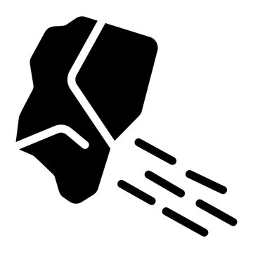 Throw stones Solid icon