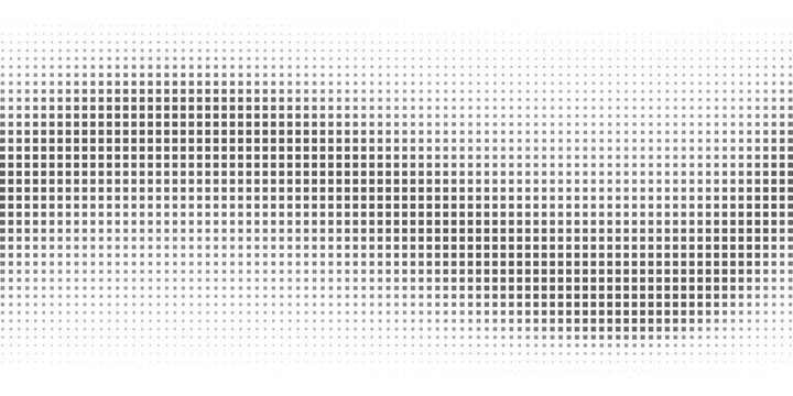 Pixel disintegration background. Decay effect. Dispersed dotted pattern