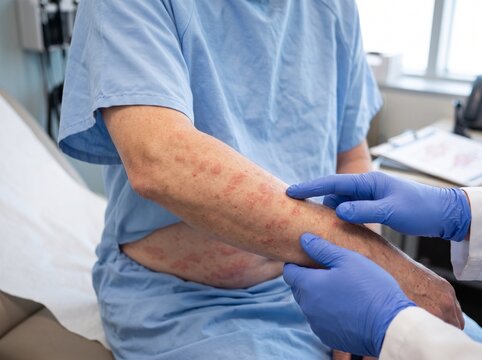 Early Stage Skin Cancer Images Showing Suspicious Skin Lesions, Medical Reference, Healthcare Education, Clinical Awareness, and Diagnosis