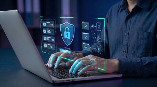 Intelligent AI Document Verification System For Enterprise Workflow Automation, Secure Data Classification, Digital Compliance Tracking, And Corporate Governance Control Strategy