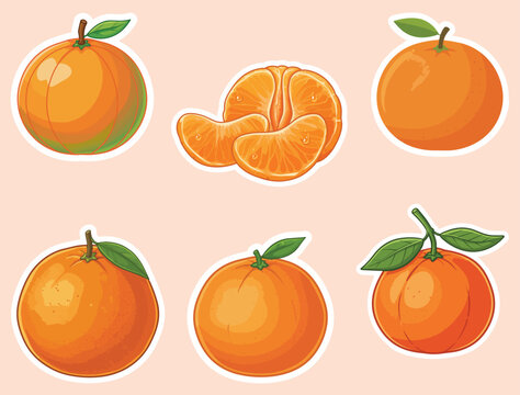 TANGERINE STICKER