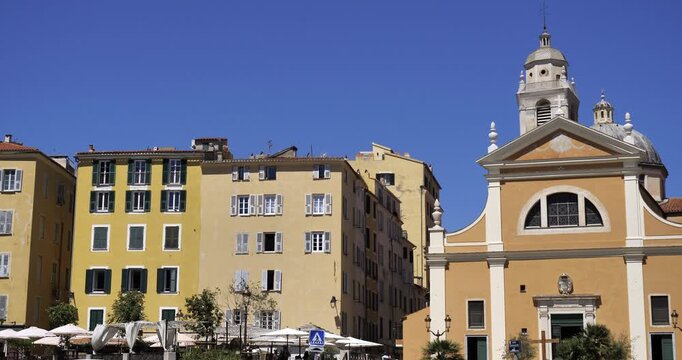 Cathedral of Our Lady of the Assumption ,Place Mere Teresa,Ajaccio, Corse du Sud department, Corsica, France