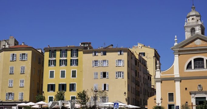 Cathedral of Our Lady of the Assumption ,Place Mere Teresa,Ajaccio, Corse du Sud department, Corsica, France
