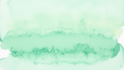 Obraz premium Abstract Green Watercolor Organic Texture Background