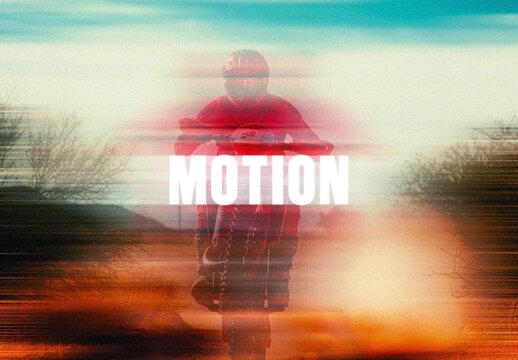 Cinematic Motion Blur Photo Effect