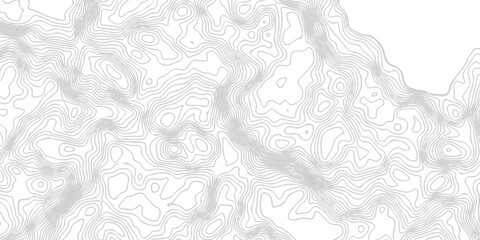 Abstract topography pattern seamless lines sea map modern design white background. Abstract digital topographic contour map concept space geometric strip grid line. Natural discovery of maps. © coal digger