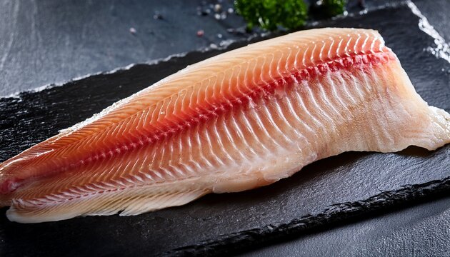 Karp Filet Na Kamiennej Desce