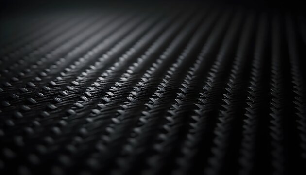 Carbon Fiber Weave Extreme Macro Texture Generate AI