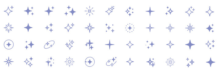 Generative AI logo icon magic sparkle stars symbol , Artificial intelligence sign. Vector ai generated icon blue logo. Artificial intelligence symbol, sparkle star with square button.   © HIKE STUDIO 9