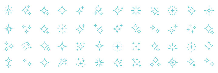 Generative AI logo icon magic sparkle stars symbol , Artificial intelligence sign. Vector ai generated icon blue logo. Artificial intelligence symbol, sparkle star with square button.   © HIKE STUDIO 9