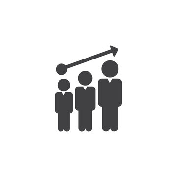 Business strategy icon.Containing business, planning, strategy, strategic plan, brainstorming, analysis, statistics icon. Vector illustration