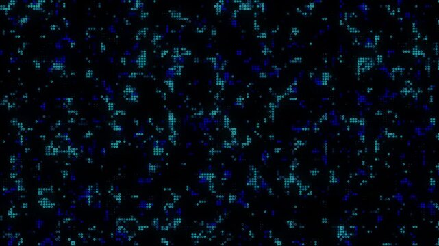 Abstract blue animate Background. Abstract block light trails futuristic background.