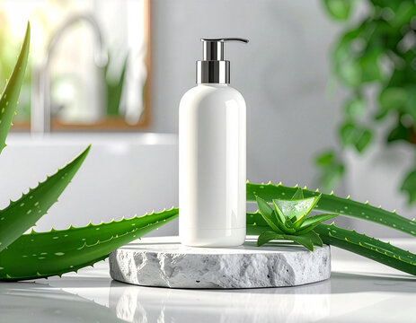 Kosmetyk z aloesem do pielęgnacji sk&oacute;ry naturalny żel balsam