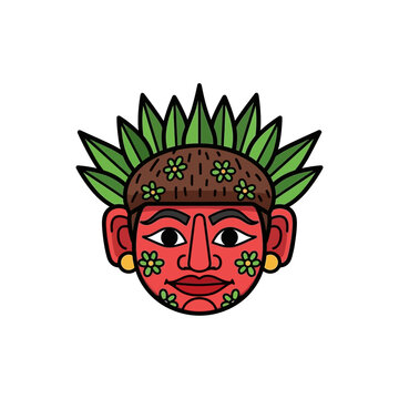 Ondel Ondel Folk Puppet Character Design