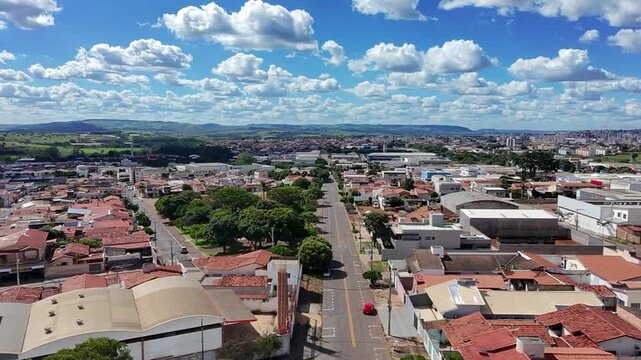Imagens A&eacute;reas de Drone do Bairro Ipanema, Patos de Minas, Brasil