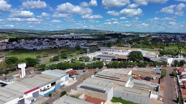 Imagens A&eacute;reas de Drone do Bairro Ipanema, Patos de Minas, Brasil