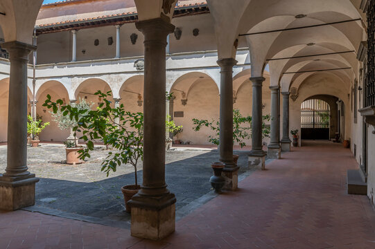 Ancient Museum of the Collegiate Church of Sant'Andrea, historic center of Empoli, Florence, Italy