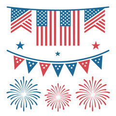 Obraz premium USA logo-design-white-background 