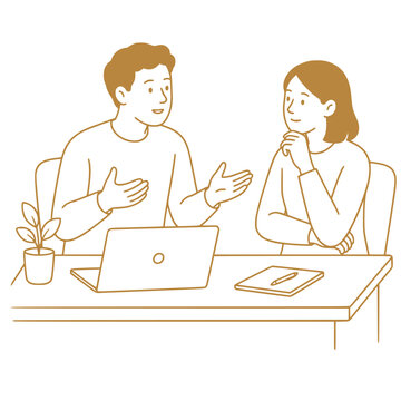 Friend respecting sensory needs, neurodiversity inclusion vector illustration
