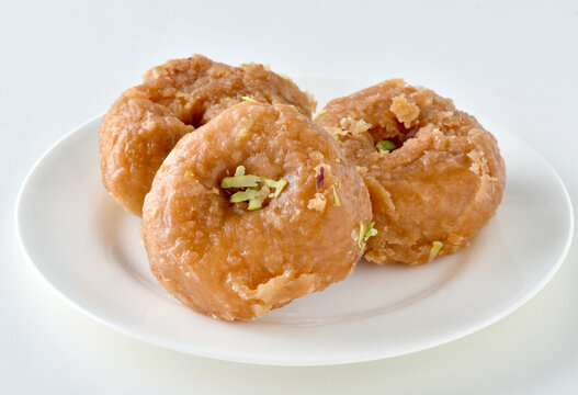 Baloo Shahi or Balu Shai or Balo Shahi is a classic indian sweet or indian mithai. It is unique in taste and very delicious and crispy.