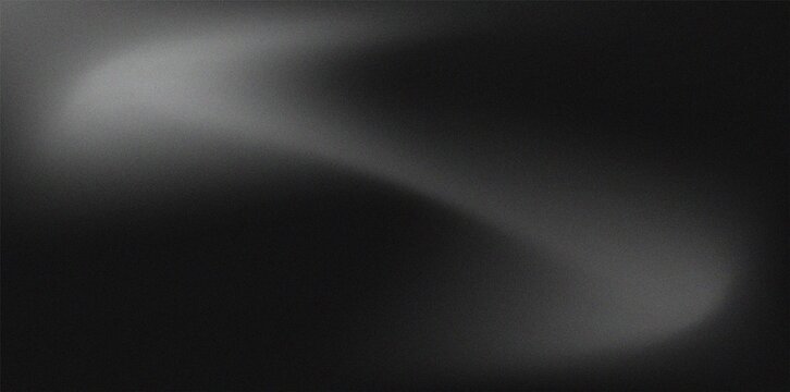 abstract grainy monochrome gradient wave background with soft blur black and white noise texture minimal modern backdrop