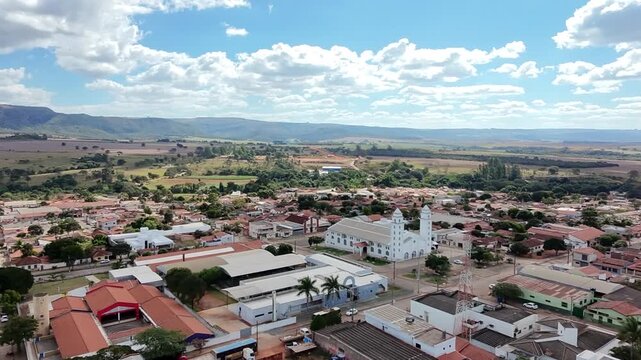 Imagens A&eacute;reas de Drone de Guarda-Mor, Minas Gerais, Brasil