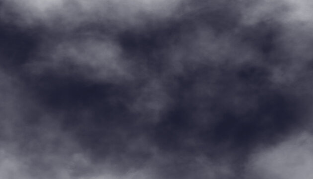 Eerie Halloween mist swirling during a spooky night with atmospheric lighting isolated on transparent background