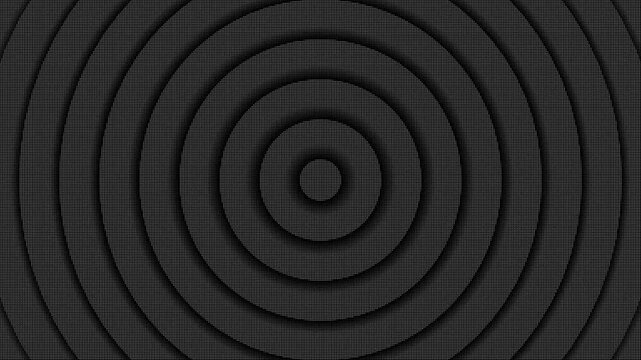 Dynamic circular seamless looping animation. Moving circles and transparent background. radio wave animation.