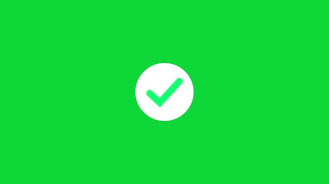 Blue check mark icon in a circle. Tick symbol in blue color, vector illustration. Check mark icon symbol vector. Symbol for website computer,