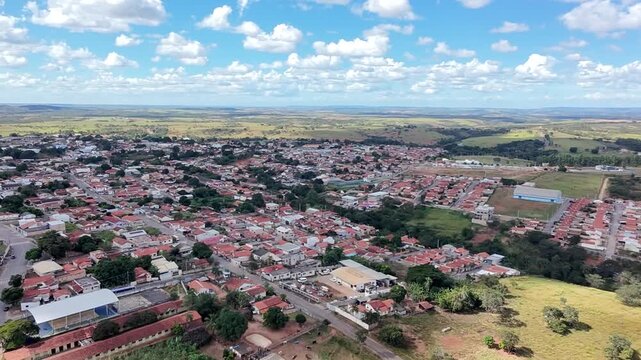 Imagens A&eacute;reas de Drone de S&atilde;o Gon&ccedil;alo do Abaet&eacute;, Minas Gerais, Brasil