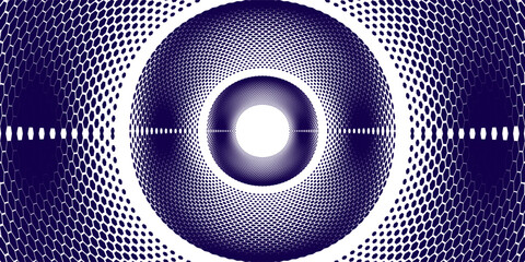 Abstract hi tech hexagone  Abstract digital background with technology. Vector abstract technology modern © DANDI