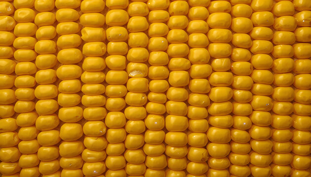 Corn kernel or seed  arrangement pattern