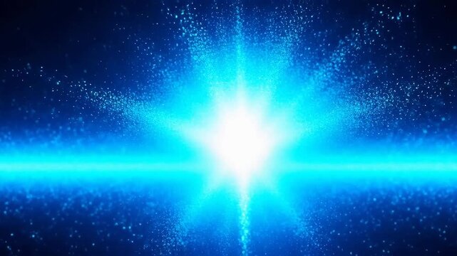 Particle K-line Touching Support, Magical Light Trail Bounces Back