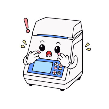 Real-time PCR thermal cycler used in modern biomedical and clinical laboratories