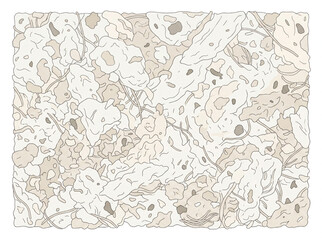 Fototapeta premium Abstract Artistic Pattern with Organic Lines and Soft Colors.