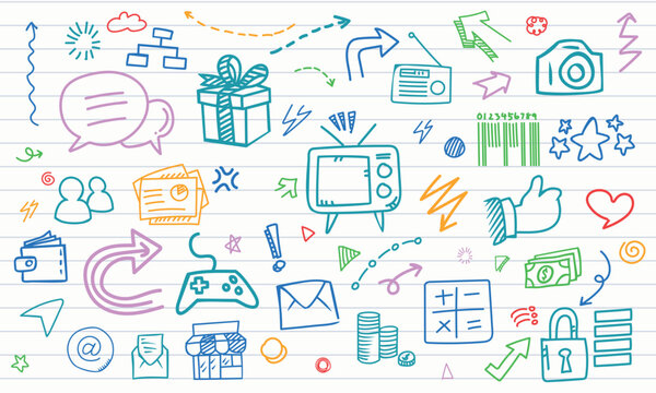 Digital Entertainment Rating and ECommerce Checkout Notebook Paper Wallpaper