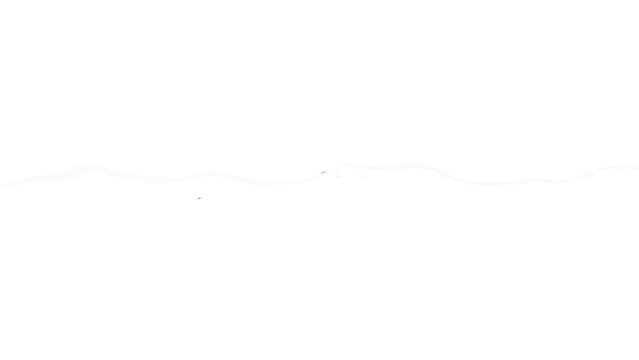 Wavy line and circular shapes form a minimalist vector graphic on a black background wave pattern horizontal