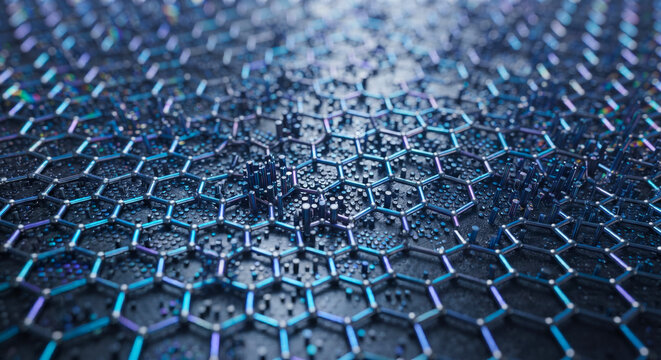 Extreme Closeup of Advanced Nanomaterial Surface Structure