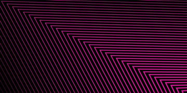 3D pink techno abstract background overlap layer on dark space with triangles lines effect decoration. Modern graphic design element stripes style concept for web, flyer, card, or brochure cover