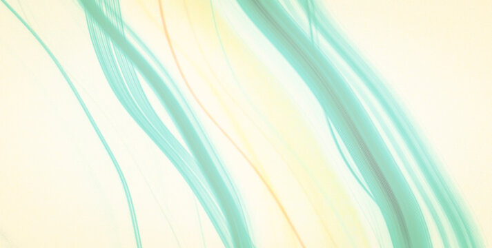 Creative Handmade Design Featuring Aquatic Brush Flows