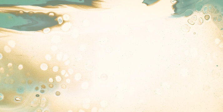 Decorative Acrylic Flow Bursting in Abstract Canvas Style