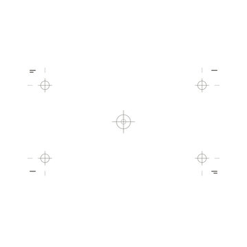 Gun and sniper scope reticle vector collection on transparent background, a set of rifle optic crosshairs including mil dot, duplex, BDC bullet drop compensator, chevron, holographic red dot, horsesho