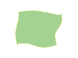 A soft square light green decorative pillow for comfortable home interior decor © Spendora