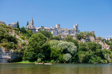 Obraz premium Aiguèze - Ardèche - Un des plus beau village de France