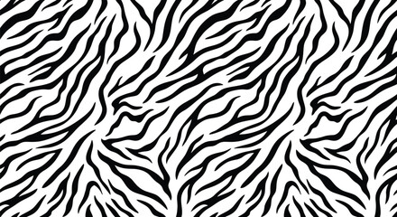 Black and white safari animal print background for cricut cutting and textile design. © Shakila