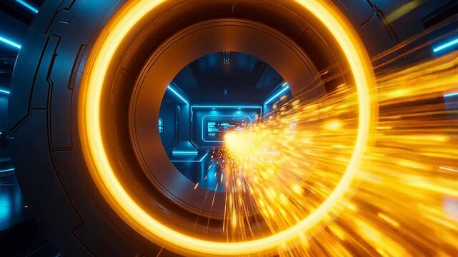 Digital Finance Particle Accelerator: Data Collision Visualization