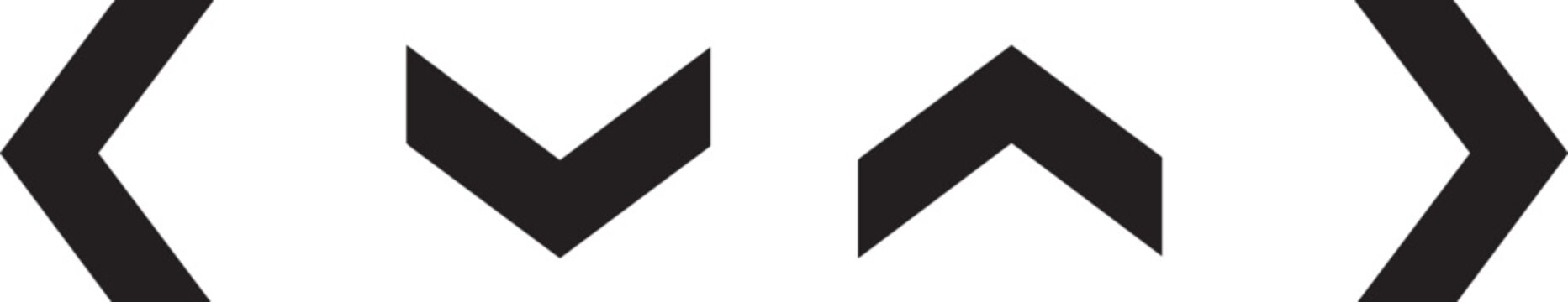 Arrow icons. Arrow vector collection. Arrow. Cursor. Modern simple arrows. Vector illustration.